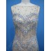 Яркое платье русалка из тюля с кристаллами и бисером